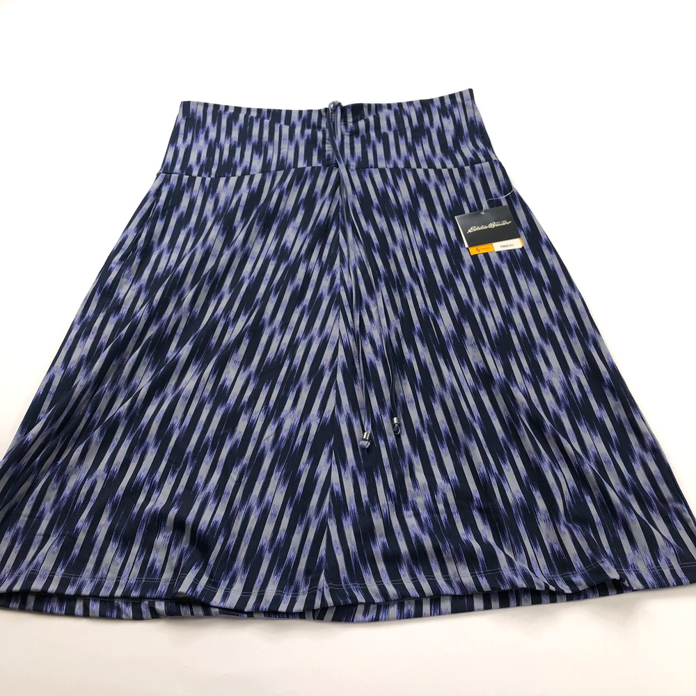 Eddie Bauer Travex NEW $60 XL Aster Convertible Skirt Dress Purple Blue